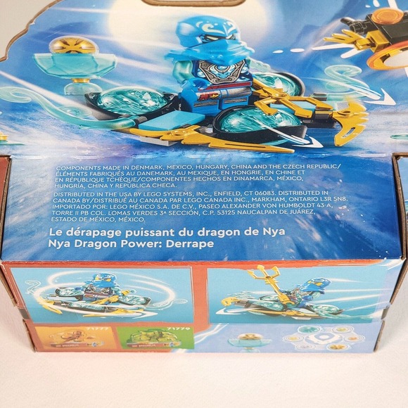 LEGO Ninjago Nya's Dragon Power Spinjitzu Drift 71778 Building Toy Brand New - Picture 3 of 5